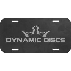 Dynamic Discs Crown License Plate